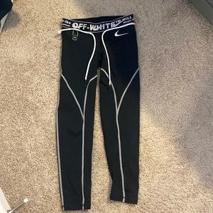 Womens off white leggings. Brand new but took tag off